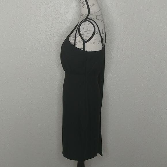 Likely One Side Cape Dress Black Size 4 - Picture 2 of 4